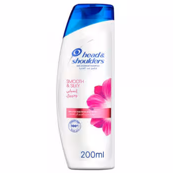 شامپو ضد شوره، نرم و ابریشمی کننده مو هد اند شولدرز head & shoulders smooth & silky حجم 400 میلی لیتر