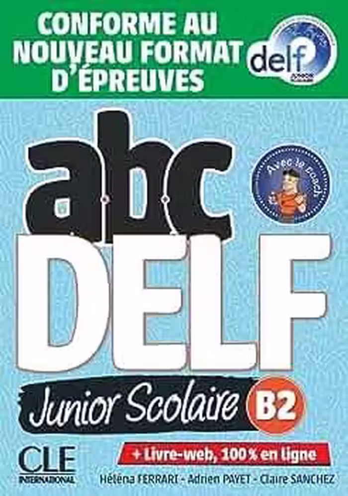 کتاب ABC Delf Junior niveau B2   LIVRE-WEB 2ed ( چاپ رنگی )