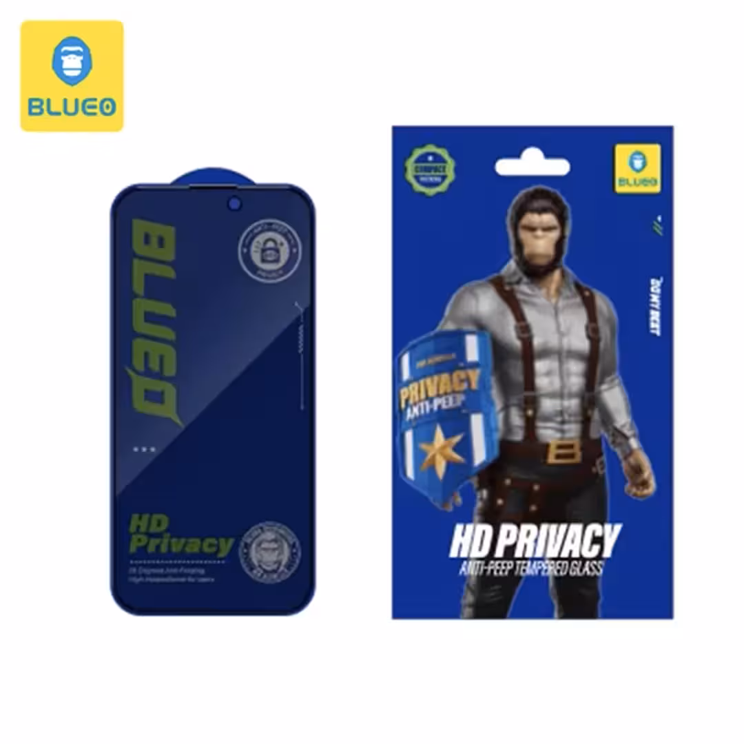 گلس آیفون 17 پرو مکس و 16 پرو مکس پرایوسی حریم شخصی بلوئو iPhone 17 Pro Max/16 Pro Max