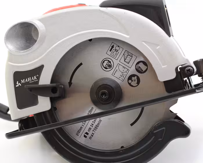 اره گرد بر 185 میلیمتر 1500 وات لیزری محک CS-185 L