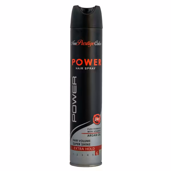 اسپری حالت دهنده مو نیو پرستیژ کالر مدل SUPER SHINE حجم 500 میلی لیتر