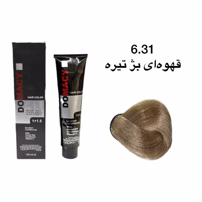 رنگ مو دوماسی 6.31