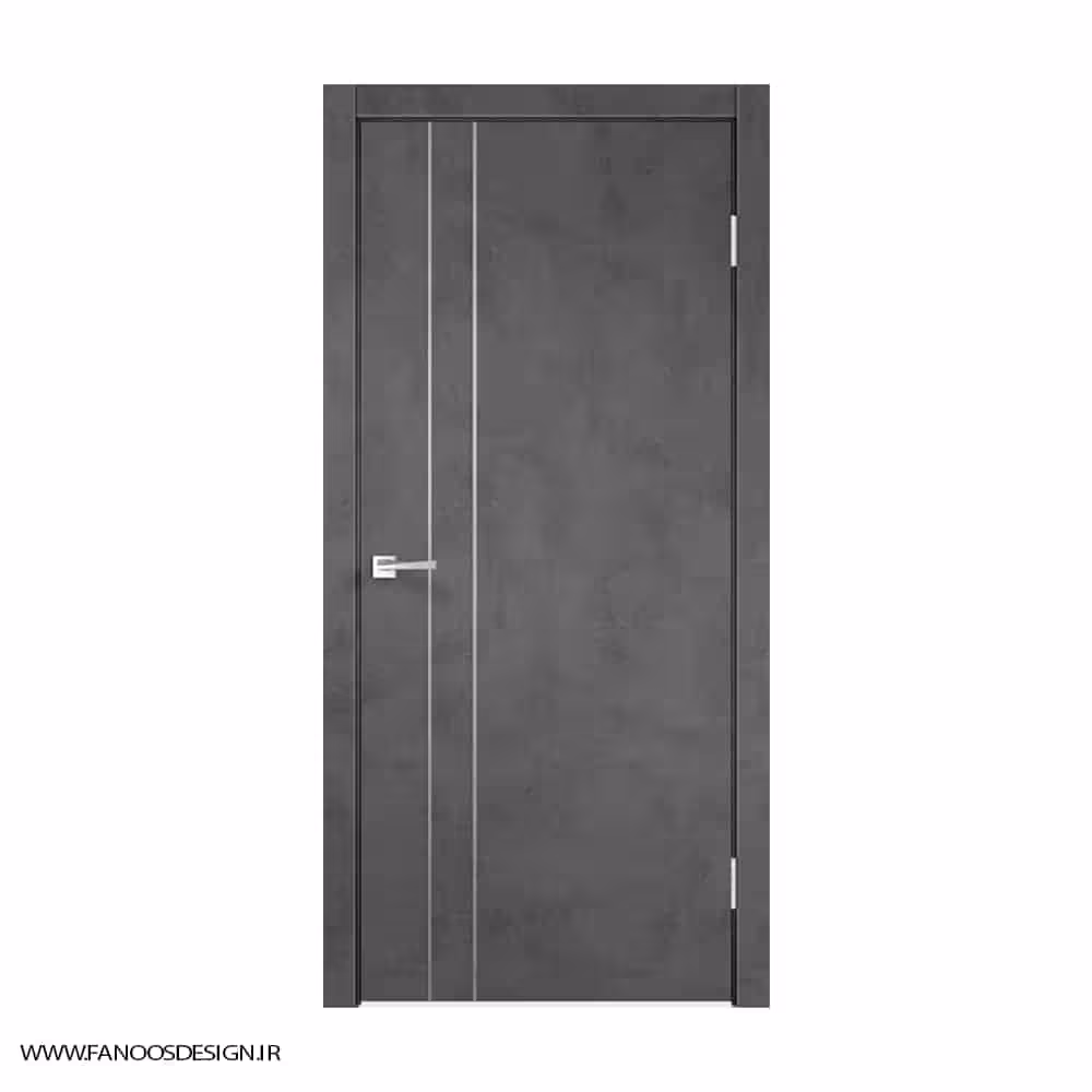 درب اتاق خواب سبک مدرن با روکش PVC