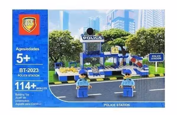 لگو ساختنی طرح ایستگاه پلیس کد BT-2023