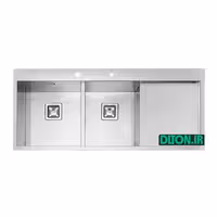 سینک ایلیا استیل 6030 توکار