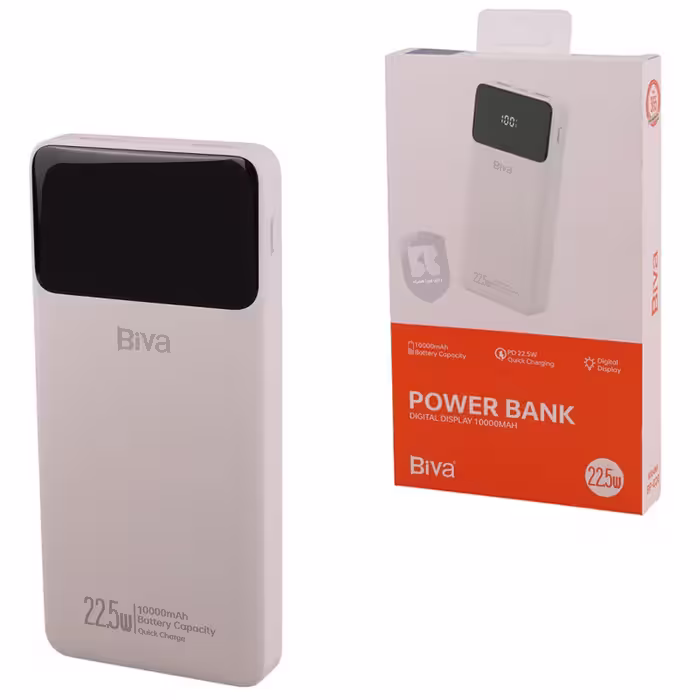 پاور بانک فست شارژ بیوا BP-020 PD 20W ظرفیت 10000 میلی آمپر ساعت