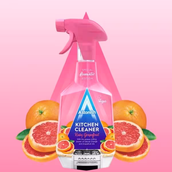پاک کننده سطوح آشپزخانه Astonish   رایحه گریپ فروت  حجم 750 میل ساخت انگلستان