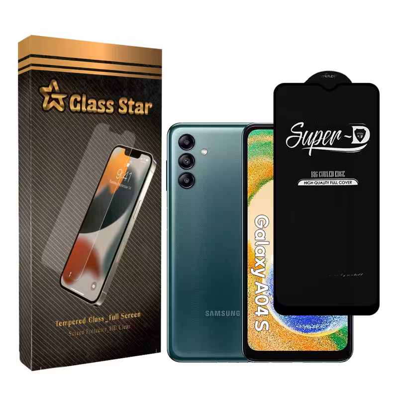 محافظ صفحه نمایش گلس استار مدل STAR-SUPER-D مناسب برای گوشی موبایل سامسونگ Galaxy A04s | کالا برتری