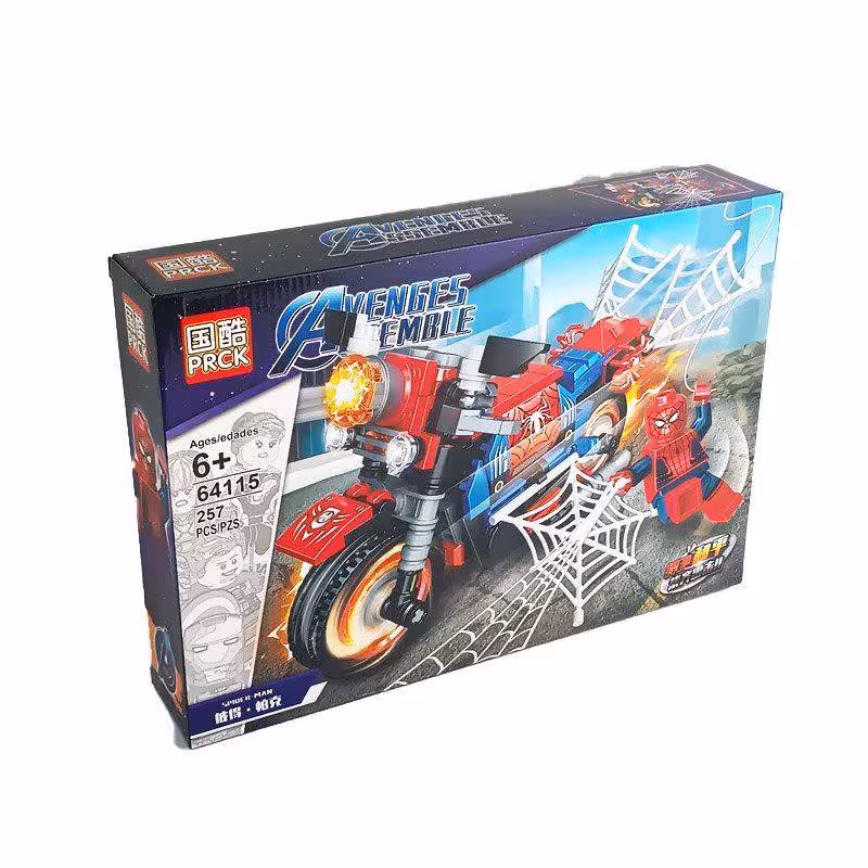 بازی ساختنی لگو موتوری شخصیت اسپایدرمن Spiderman