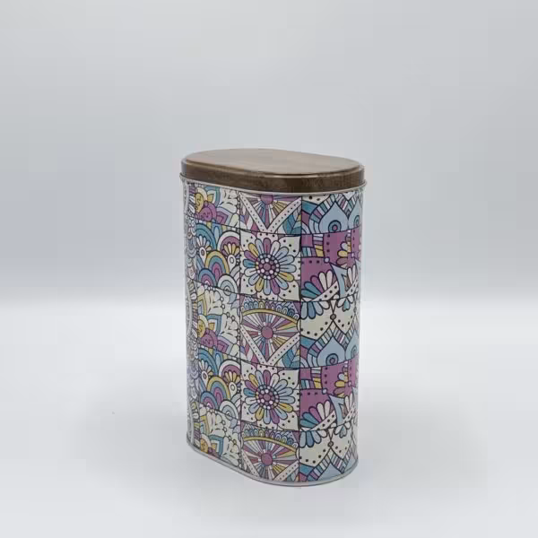 باکس فلزی - بيضي طرح سنتي سايز بلند