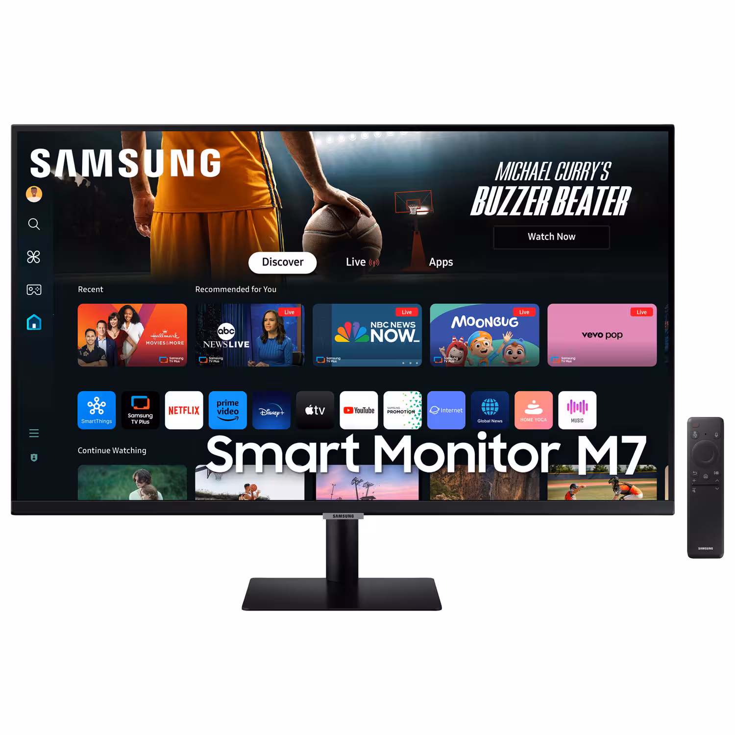 مانیتور هوشمند سامسونگ مدل SAMSUNG M7 M70D LS43DM702 سایز 43اینچ