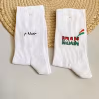 جوراب نوشته دار