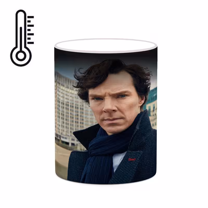 ماگ حرارتی چیتوکالا طرح Benedict Cumberbatch مدل mgh25269