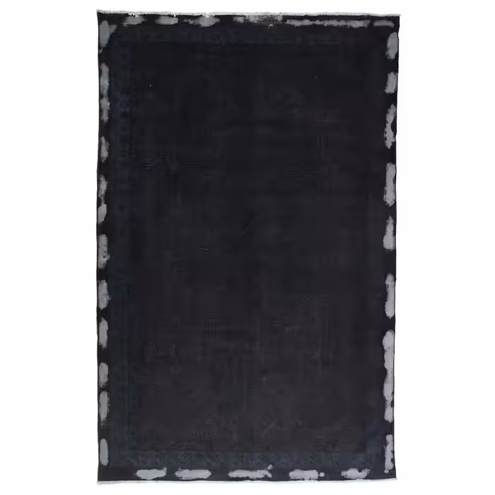  فرش دستبافت رنگ شده پنج و نیم متری مدل وینتج کد 1405103