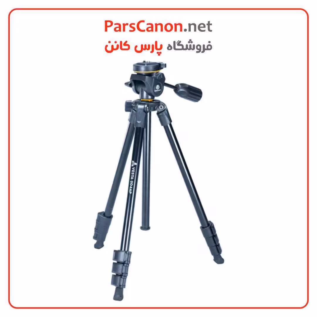 سه پایه ونگارد Vanguard Vesta 204AP Aluminum Tripod with PH-23 Pan-and-Tilt Head