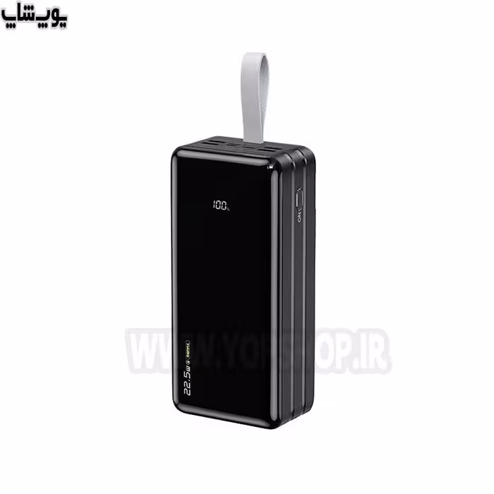 پاوربانک 60000 میلی آمپر 22.5W ریمکس مدل RPP-173 داری چراغ قوه همراه