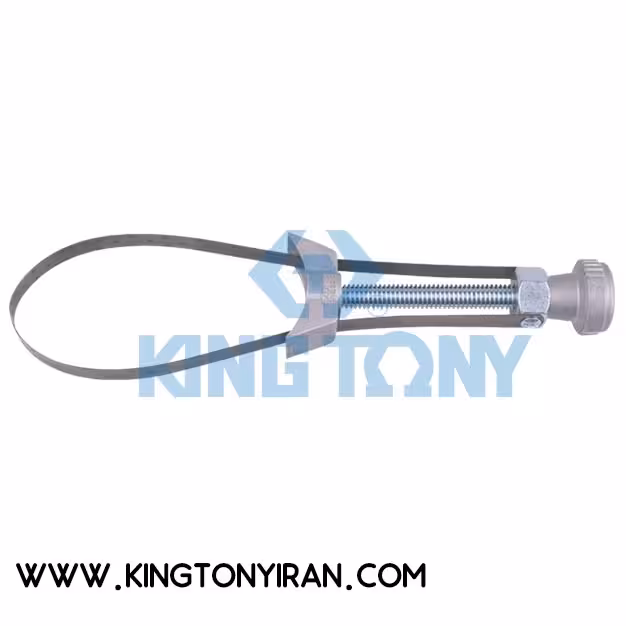 آچار فیلتر روغن پیچی تسمه فلزی (155-110 میلیمتر) کینگ تونی 9AE32-155