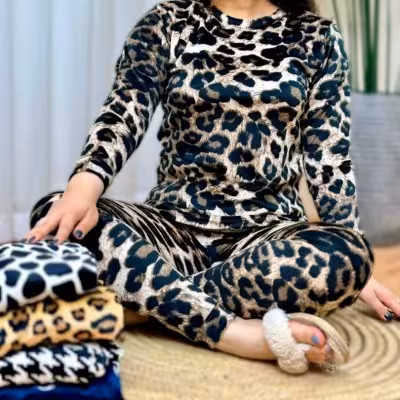 بلوز شلوار مخمل نرم و لطیف