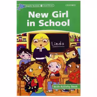 کتاب Dolphin Readers 3: New Girl in School