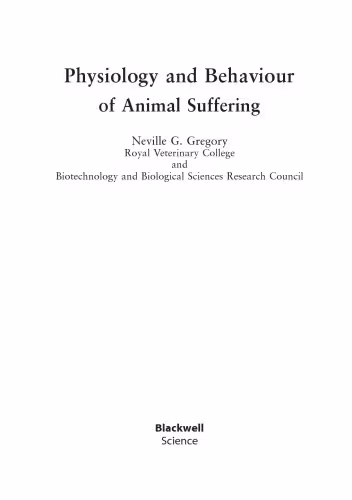 خرید و دانلود نسخه کامل کتاب Physiology and Behaviour of Animal Suffering (UFAW Animal Welfare)