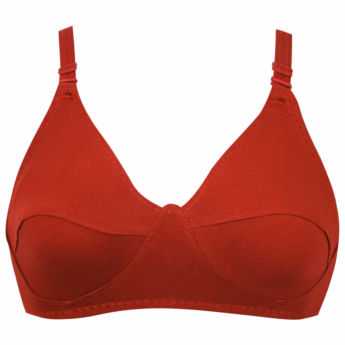 سوتین زنانه نخی قرمز کد 3472-R