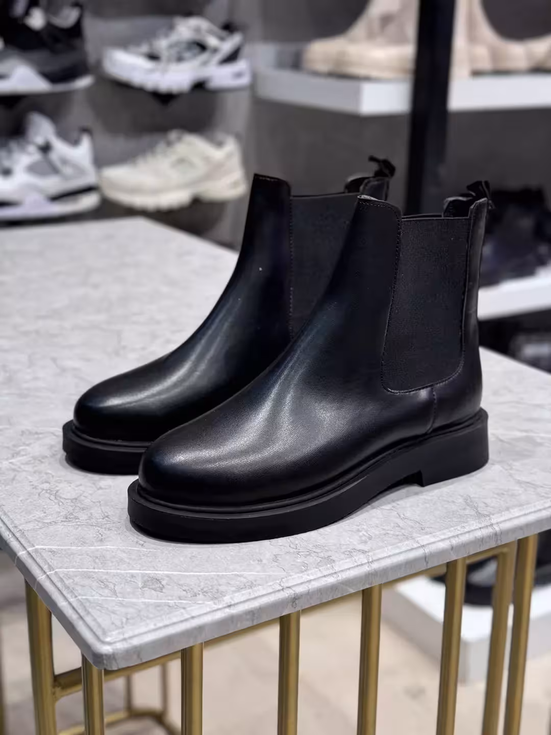 نیم بوت زنانه کدN4-145 رنگ مشکی سایز38