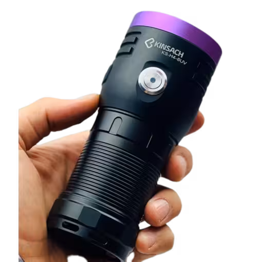 چراغ قوه یووی 6 لامپ کینساچ مدل اچ4 / KINSACH KS-H4