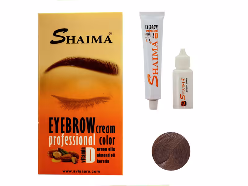کیت رنگ ابرو کد AMB.E9.31 رنگ ماسه کهربایی