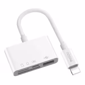 مبدل لایتنینگ به فلش مموری و مموری کارت یسیدو yesido مدل GS12