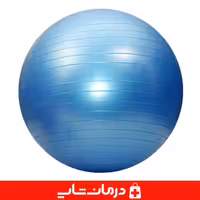 توپ جیم بال ساده به همراه تلمبه سایز 55 توپ فیت نس کیهان