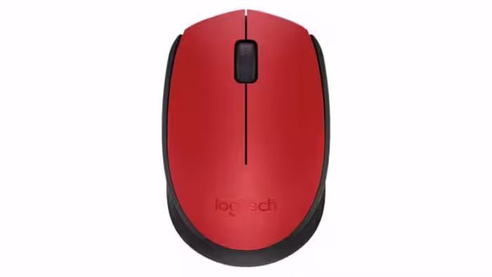 ماوس بی‌ سیم لاجیتک Mouse Logitech M171 Red