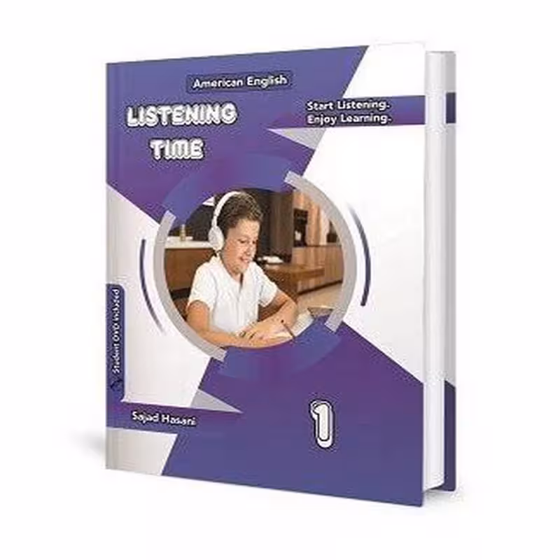 لیسنینگ تایم 1 | کتاب انگلیسی Listening Time 1 اثر سجاد حسنی