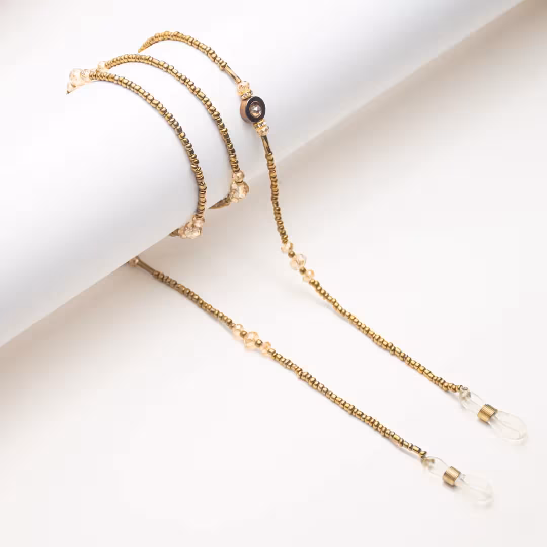 بند عینک طرح کریستالی 31