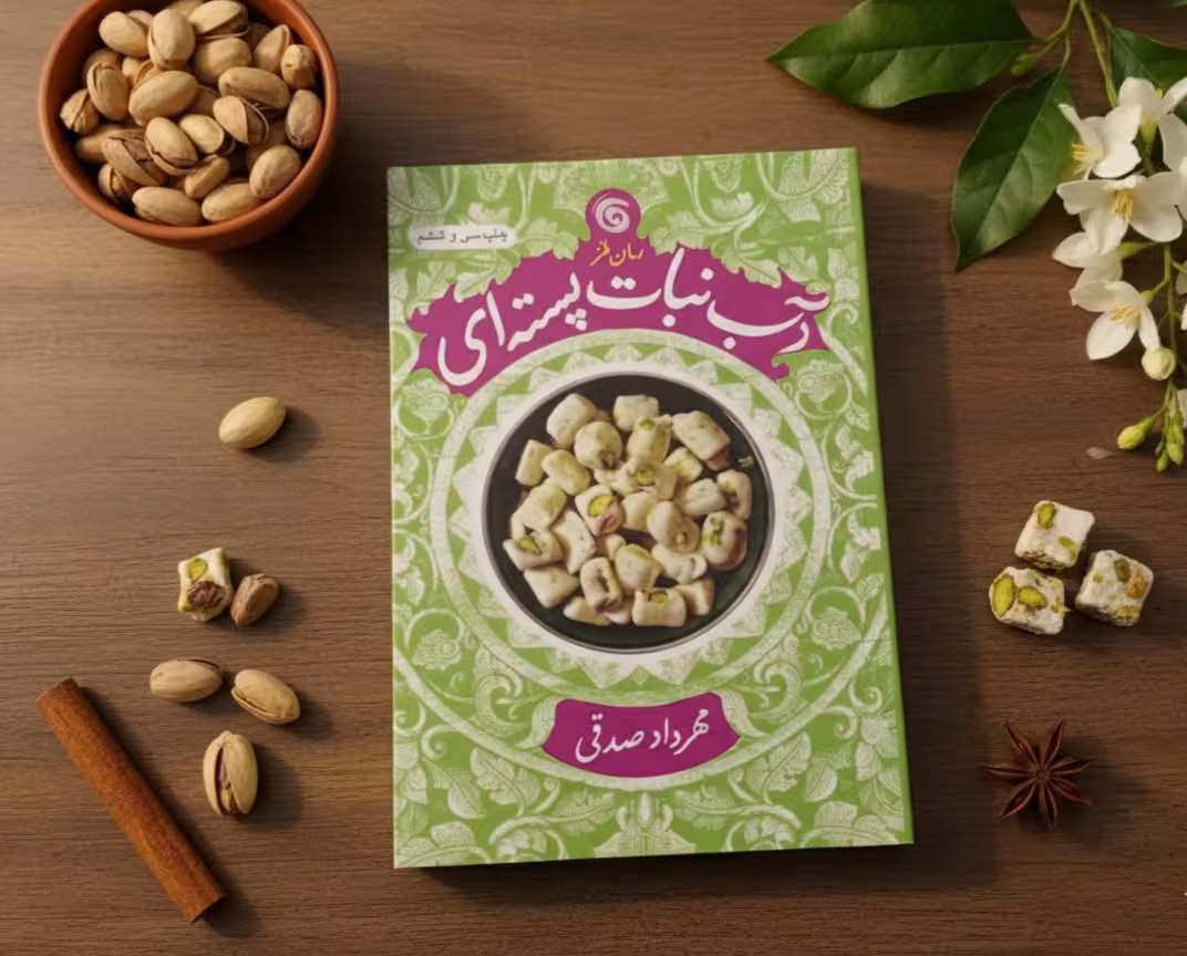 کتاب آبنبات پسته ای اثر مهرداد صدقی