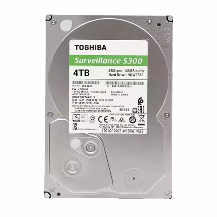 هارد دیسک اینترنال توشیبا مدل S300 ظرفیت 4 ترابایت