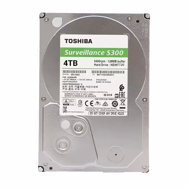 هارد دیسک اینترنال توشیبا مدل S300 ظرفیت 4 ترابایت