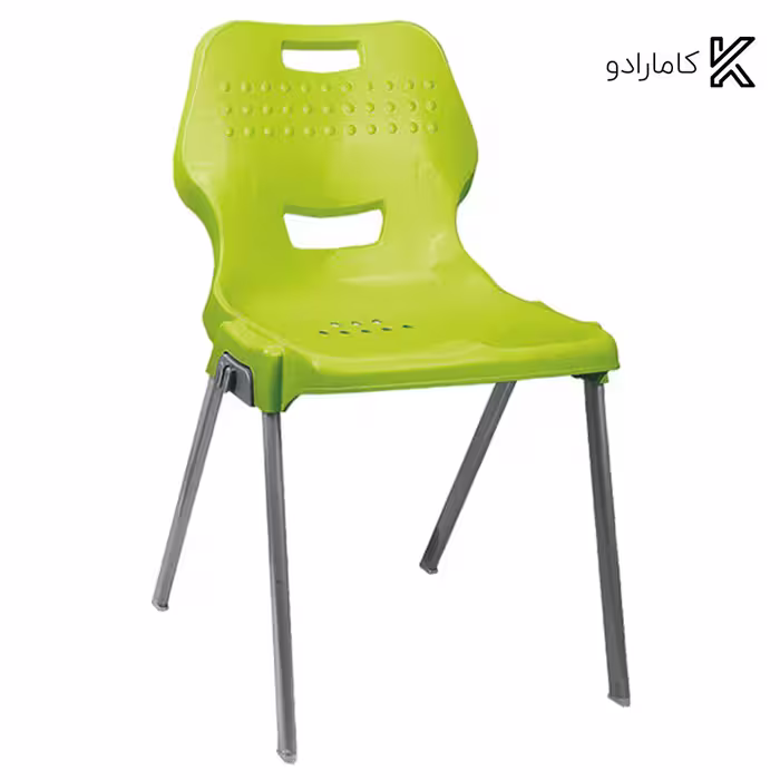 صندلی پایه فلزی ناصر پلاستیک کد 883