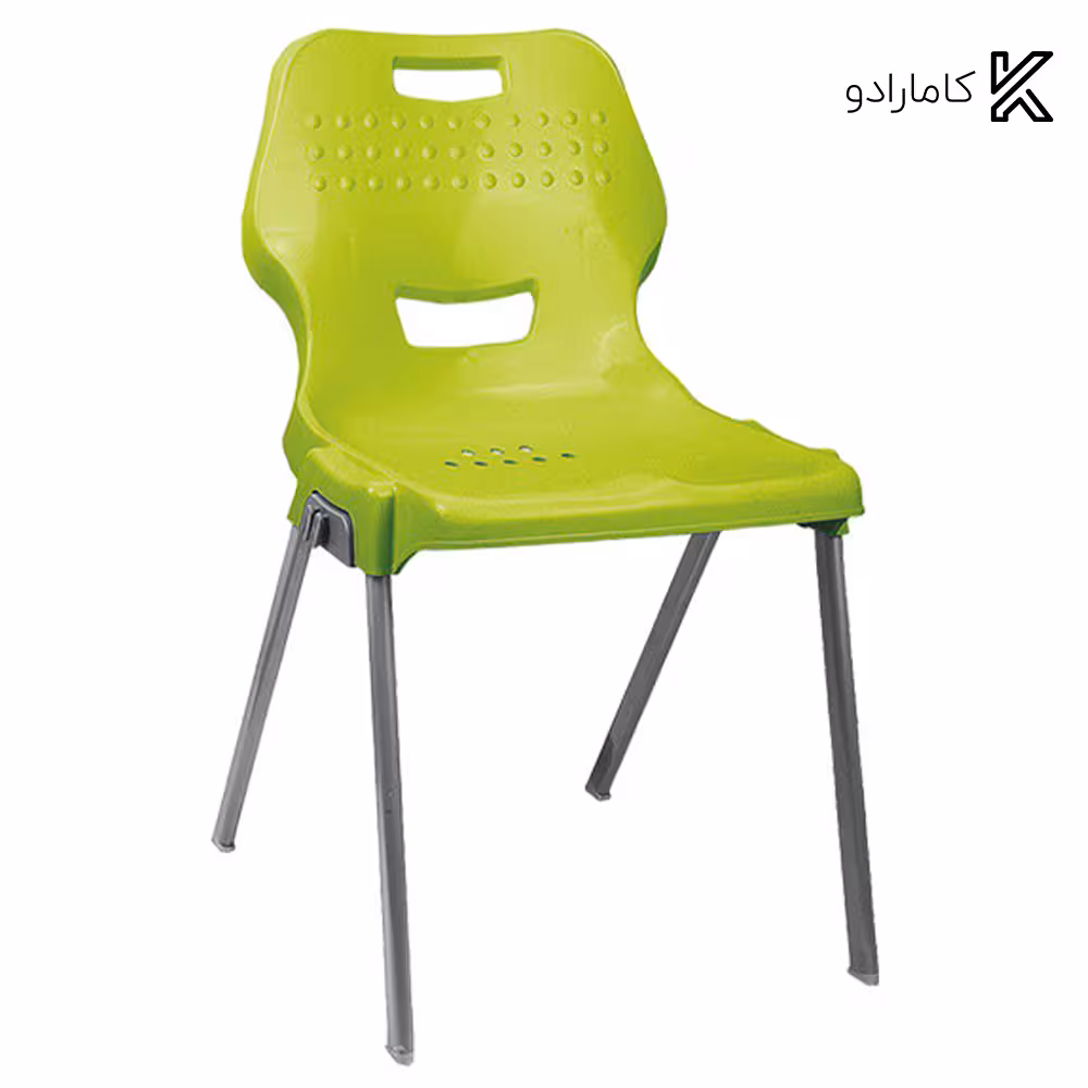 صندلی پایه فلزی ناصر پلاستیک کد 883