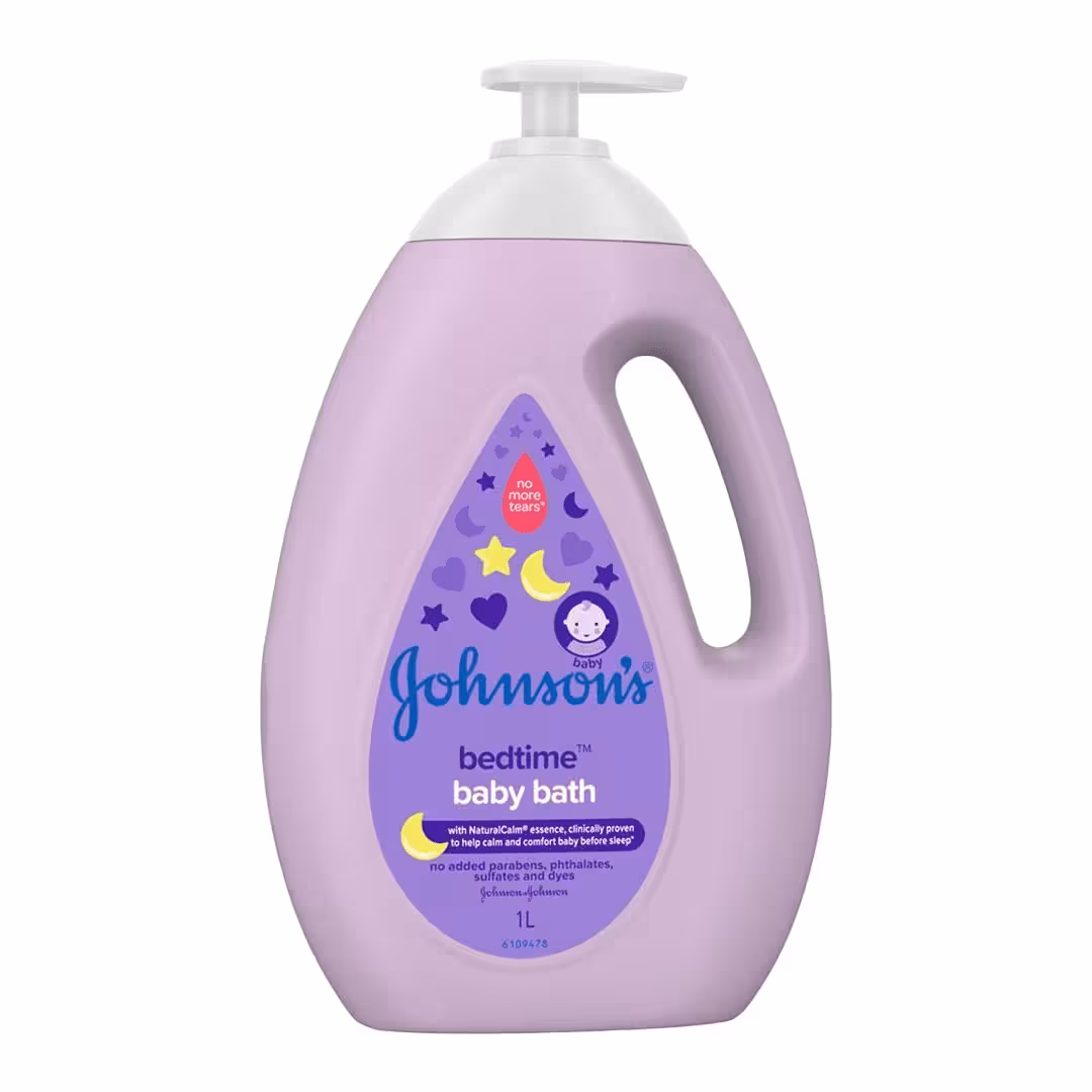 شامپو بدن جانسون کودک Bedtime Baby bath حجم 1 لیتر