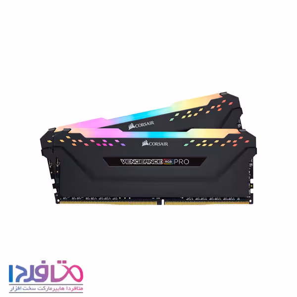 رم کورسیر دو کاناله 16 گیگابایت مدل VENGEANCE RGB PRO فرکانس 3600 مگاهرتز