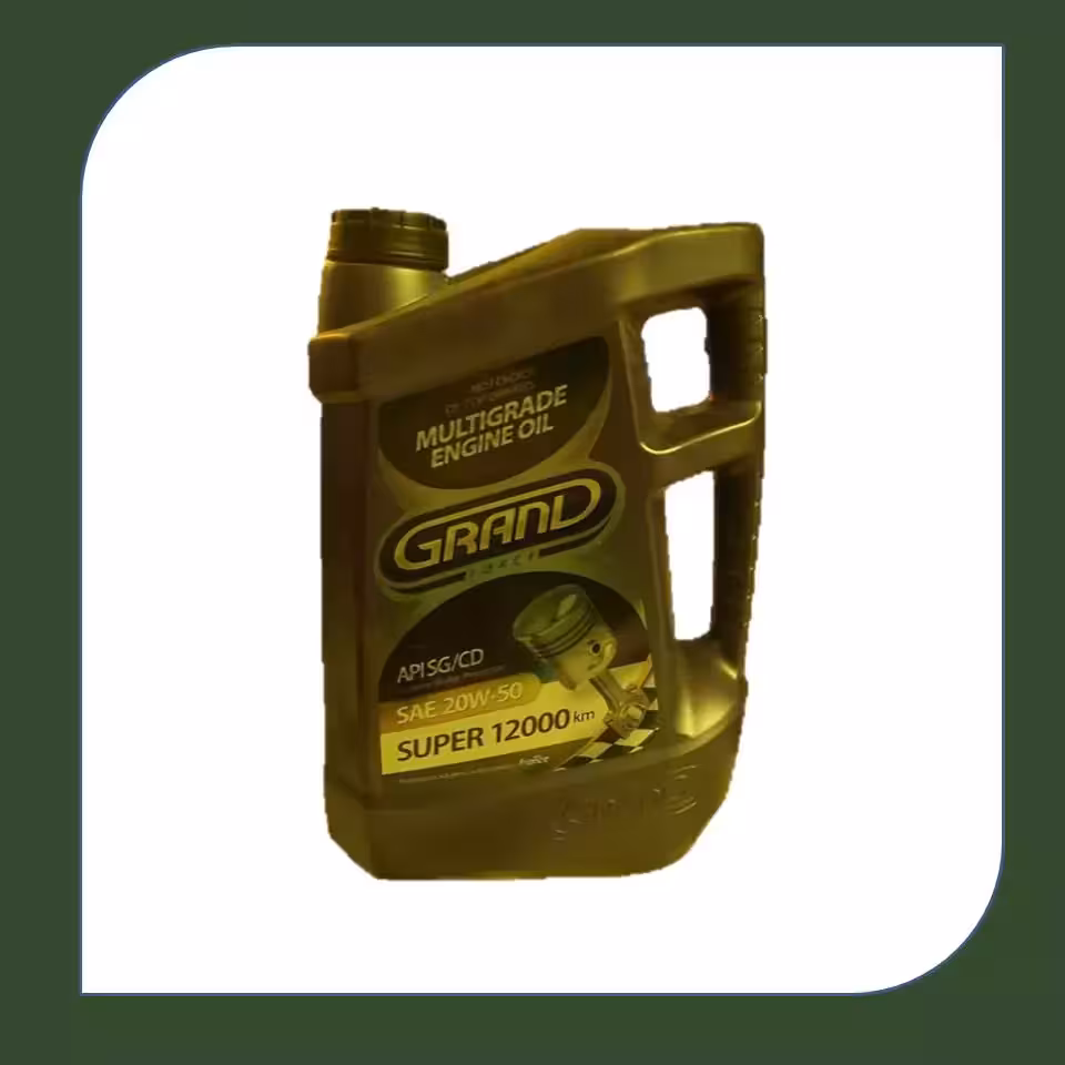 روغن موتور 20w50 SG گرند فورس (جی فورس) 4لیتری-فروشگاه اینترنتی کارنوئل CARnoel