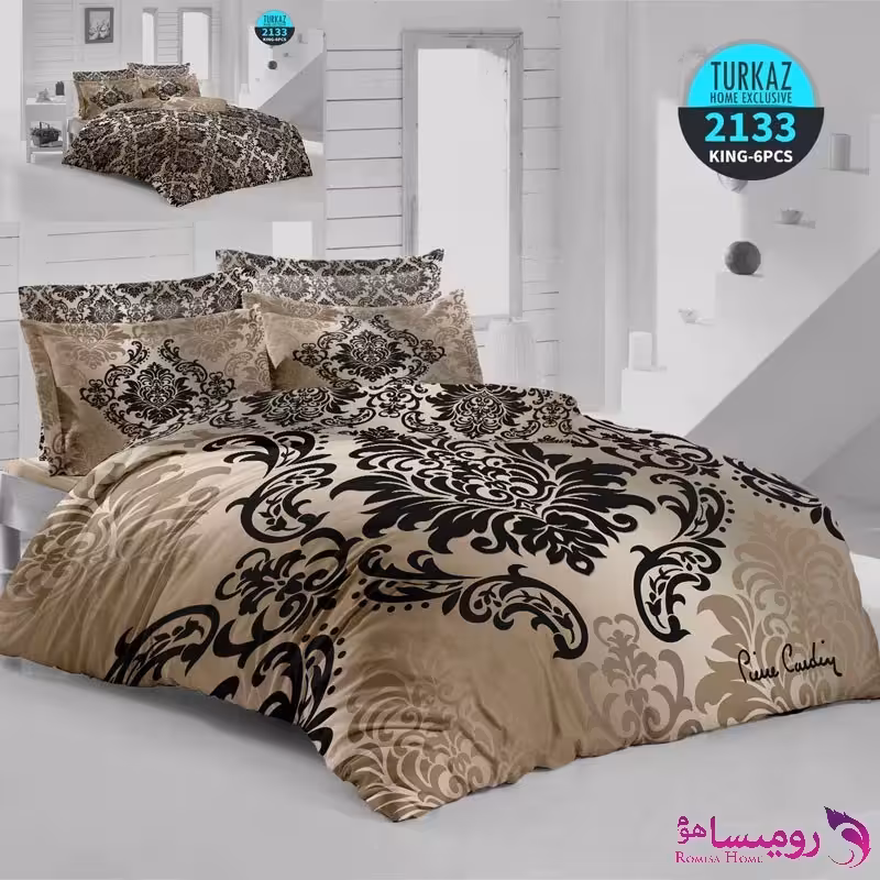 قیمت و خرید روتختی طرح اسلیمی دونفره برند ترکاز کد 2133