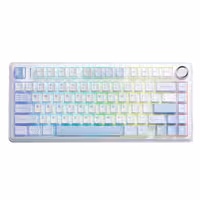 کیبورد گیمینگ سیم دار ، وایرلس و بلوتوثی آئولا مدل AULA F75 سوئیچ YELLOW