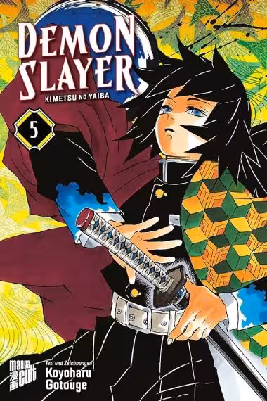 کتاب Comic manga) Demon Slayer 5)