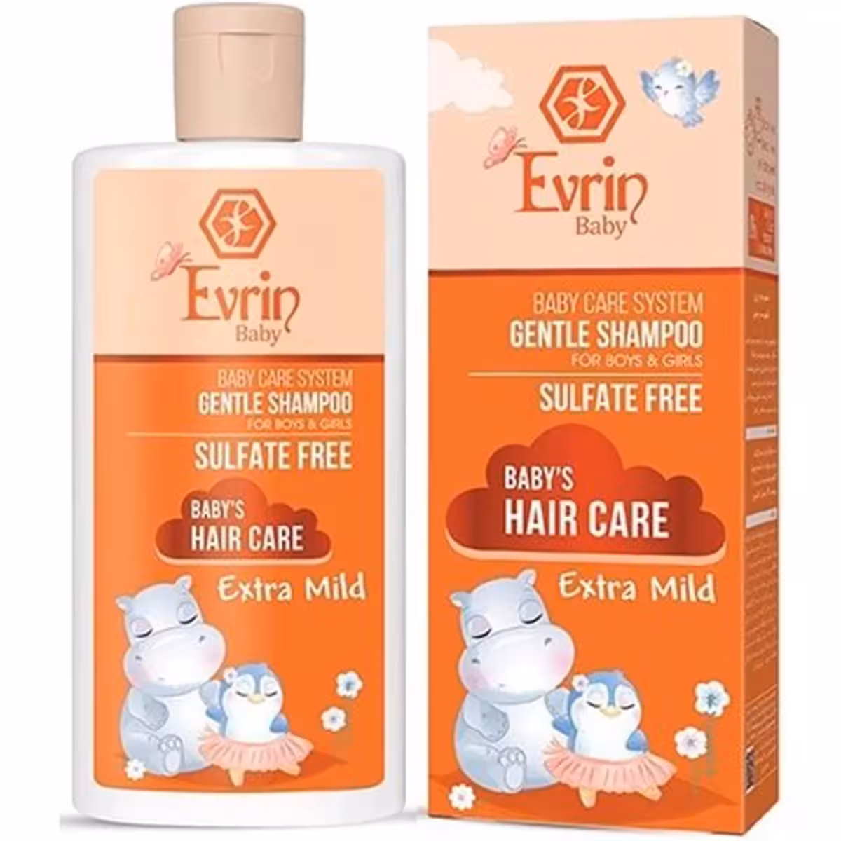 شامپو بسیار ملایم کودک ـ Evrin Baby Gentle Shampoo ـ اورین