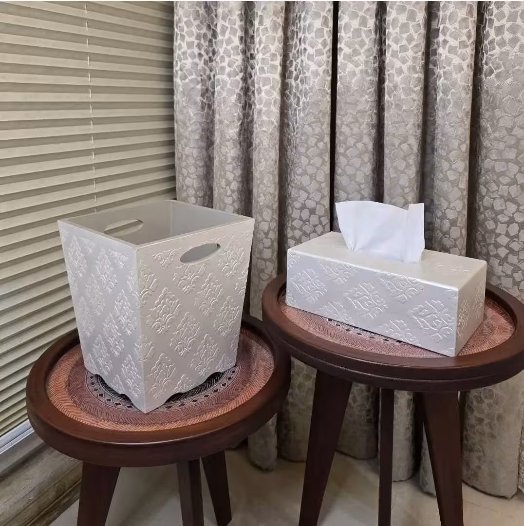 سطل پذیرایی وباکس دستمال کاغذی