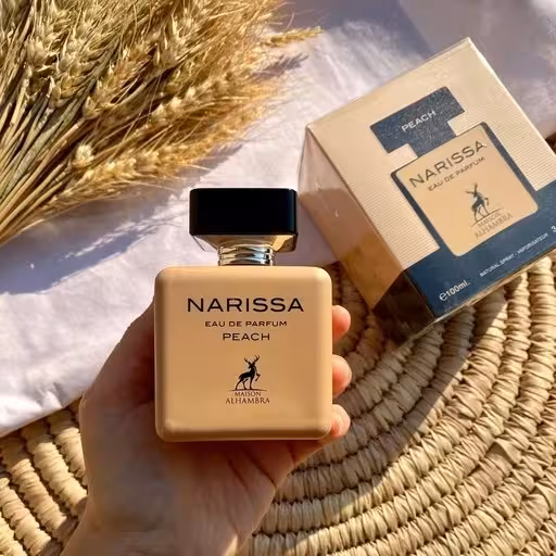 عطر و ادکلن زنانه نارسیس(نارسیسو) رودریگز پودری میسون الحمبرا | ( Narciso Rodriguez Poudree (Narissa Peach Maison Alhambra حجم 100 میل(شرکتی)