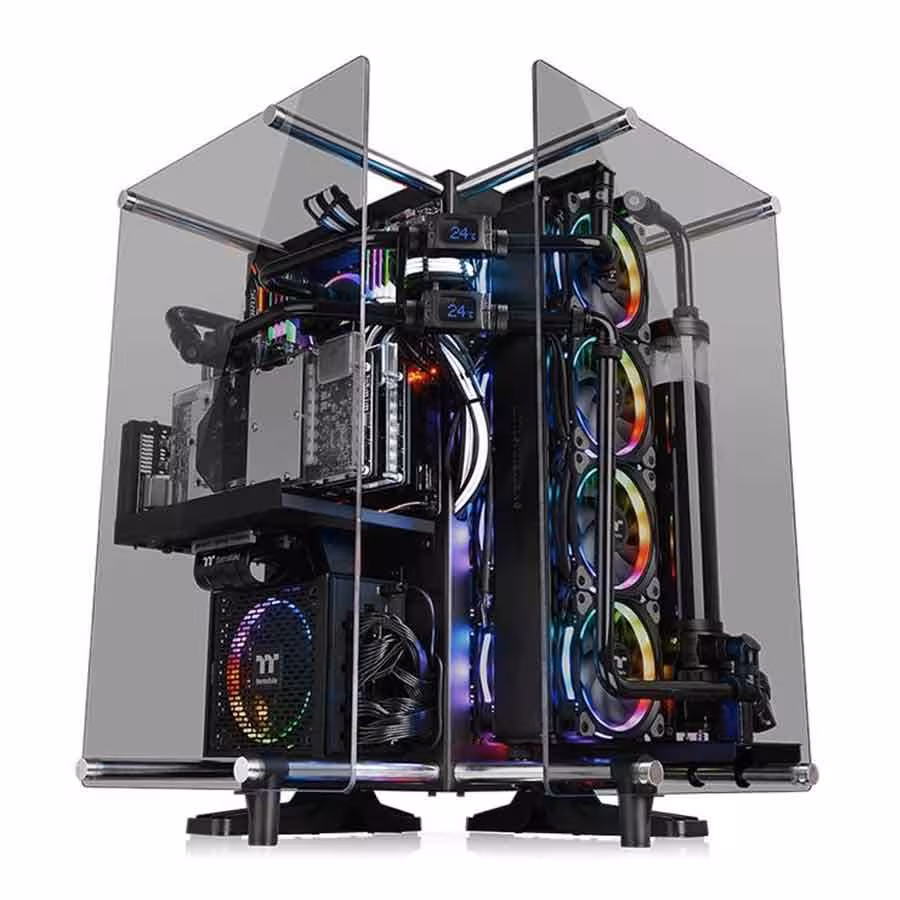 قیمت و خرید کیس کامپیوتر ترمالتیک مدل Core P90 Tempered Glass Edition | یاس ارتباط