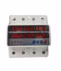 محافظ ولتاژ جریان دیجیتال سه 63 آمپر TNTD مدل LE:63A