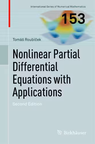 خرید و دانلود نسخه کامل کتاب Nonlinear Partial Differential Equations with Applications